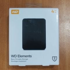 WD Elements 4TB 2,5'' Taşınabilir Harddisk Usb 3.0 HDD WDBU6Y0040BBK