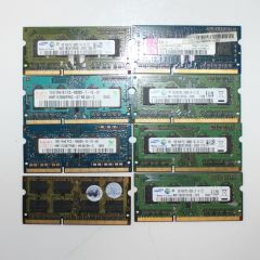 Karışık 8 Adet 1GB DDR3 PC3 Notebook Ram Bellek FGKLNX79