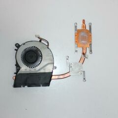 Asus X555Y Cpu Soğutucu Fan Bakır Heatsink BKK0103