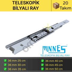 Minnes Teleskopik Ray 36*450 Mm 20'li Koli