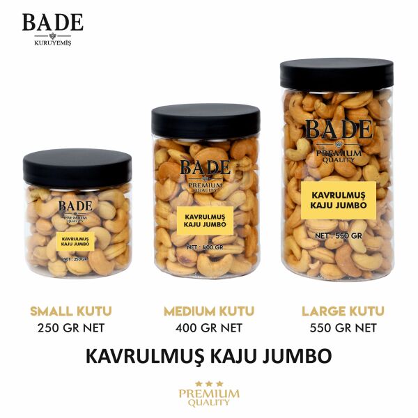 Kavrulmuş Kaju Jumbo İri Boy 550 gr.