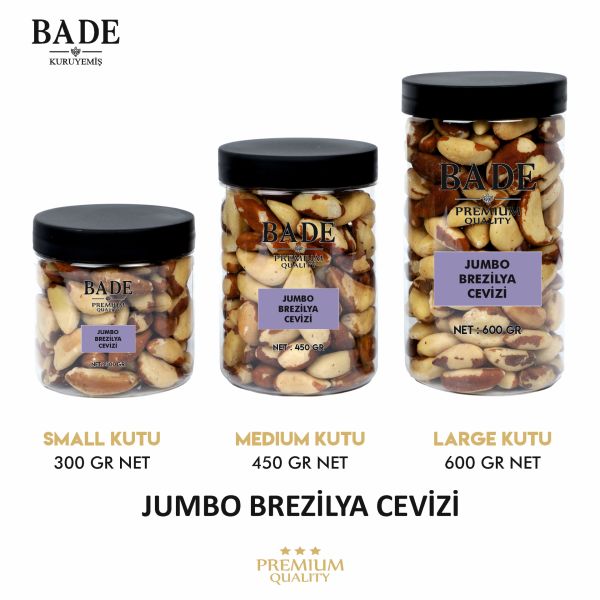 Brezilya Cevizi Jumbo İri Boy 600 gr.