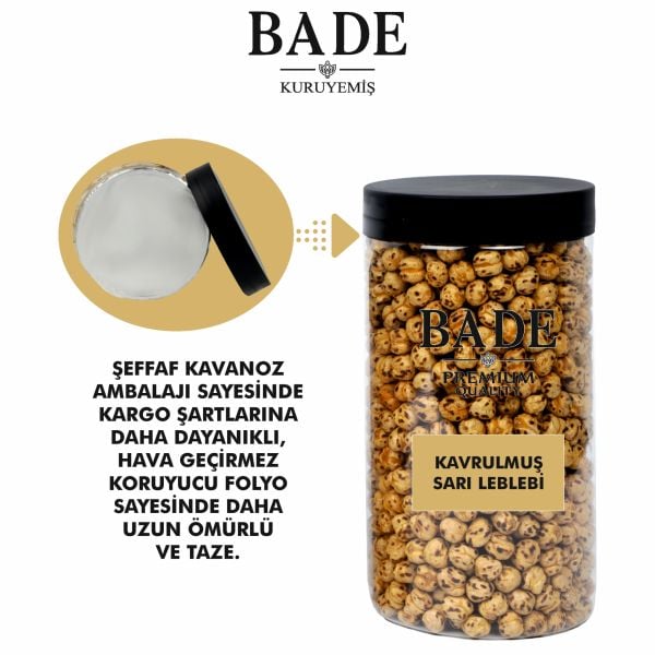 Kavrulmuş Sarı Leblebi Jumbo İri Boy 250 gr.