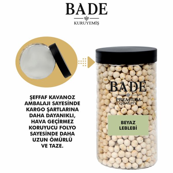 Beyaz Leblebi Jumbo İri Boy 550 gr.
