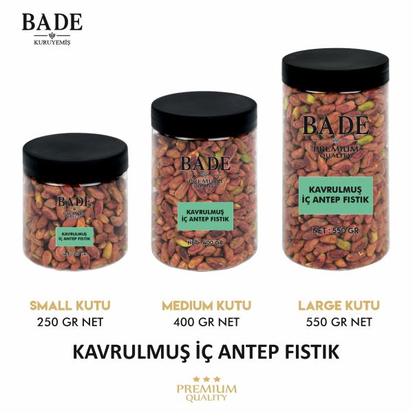 Kavrulmuş İç Antep Fıstık Yerli Jumbo İri Boy 250 gr.