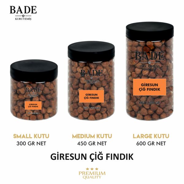 Çiğ Fındık Giresun Jumbo İri Boy 600 gr.