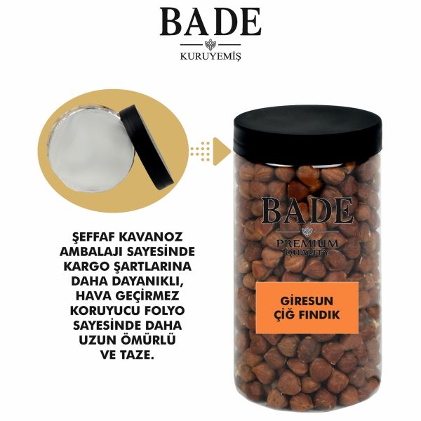 Çiğ Fındık Giresun Jumbo İri Boy 600 gr.