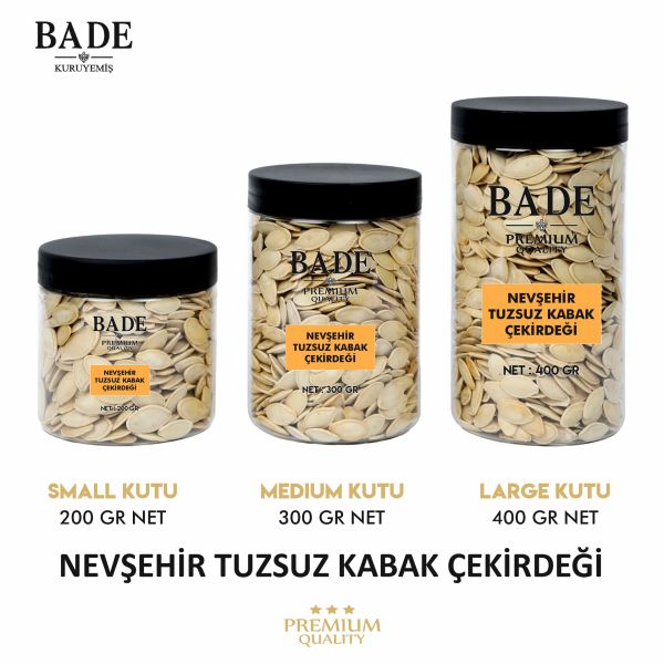 Kavrulmuş Tuzsuz Kabak Çekirdek Nevşehir 300 gr.