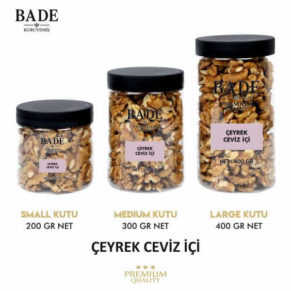 Ceviz İçi Kırık Çeyrek Boy 200 gr.