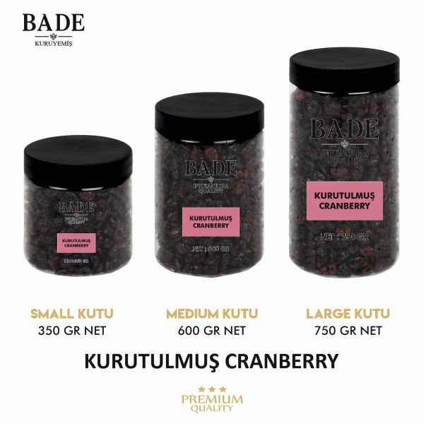 Turna Yemişi Cranberry Tane İri Boy 750 gr.