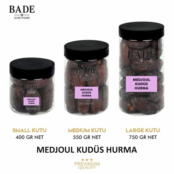 Medjoul Kudüs Hurma Jumbo İri Boy 400 gr.
