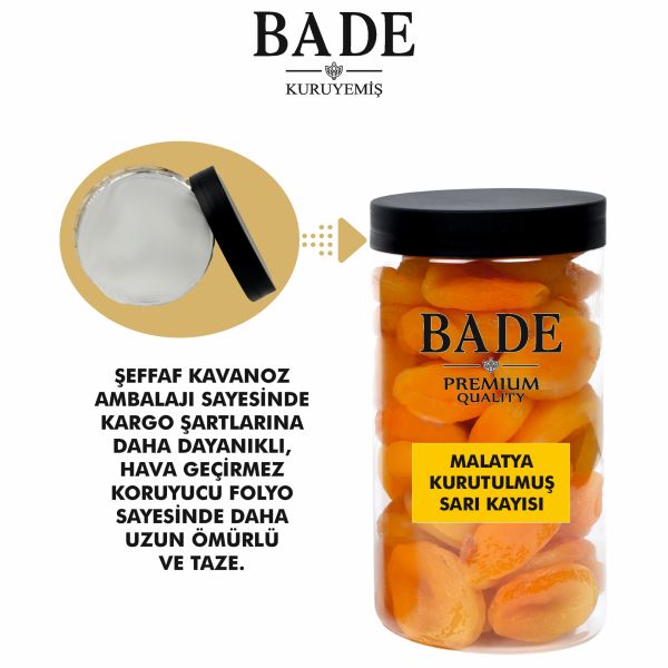 Sarı Kayısı Kurusu Malatya Jumbo İri Boy 400 gr.
