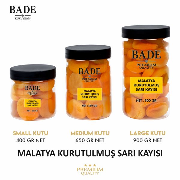 Sarı Kayısı Kurusu Malatya Jumbo İri Boy 650 gr.