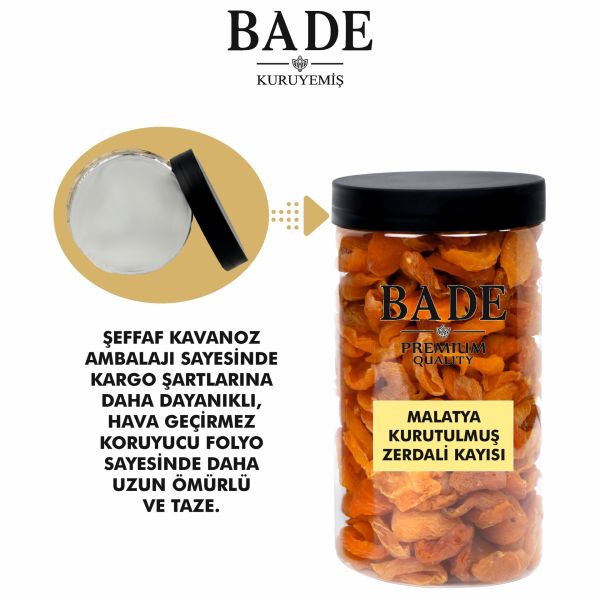Zerdali Kayısı Kurusu Malatya Jumbo 550 gr.