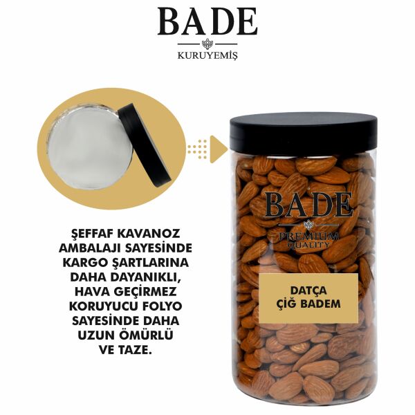Çiğ Datça Badem Yerli İri Boy 300 gr.