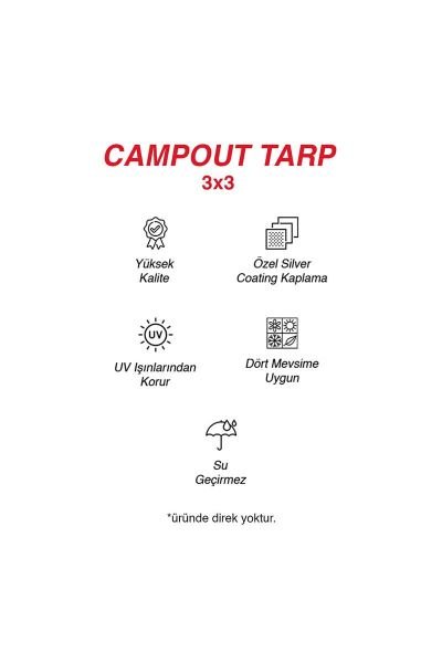 Campout Tarp 3x3