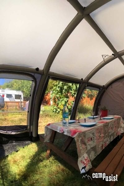 Camasist 4 Mtr Havalı Tente Kapalı (Airtent) AIR-400K