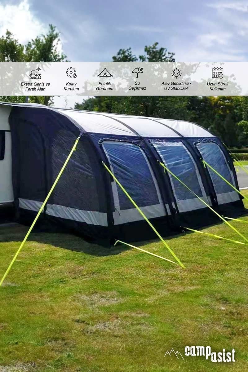 Camasist 4 Mtr Havalı Tente Kapalı (Airtent) AIR-400K
