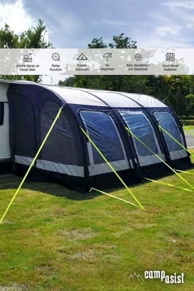 Camasist 4 Mtr Havalı Tente Kapalı (Airtent) AIR-400K