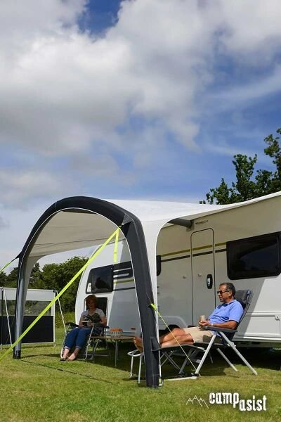 Campasist 4 Mtr Yeni Model Havalı Karavan Tentesi AIR-400 - Açık (Yan ve Ön Perdeler Hariç)