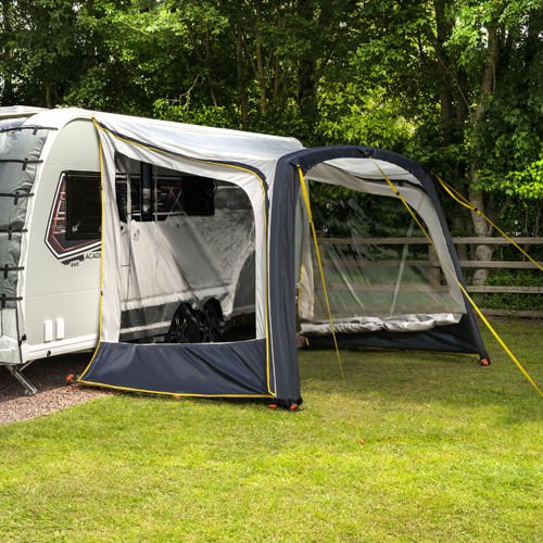 Campasist 3 Mtr Yeni Model Havalı Karavan Tentesi AIR-300 - Açık Airtent (Yan ve Ön Perdeler Hariç)