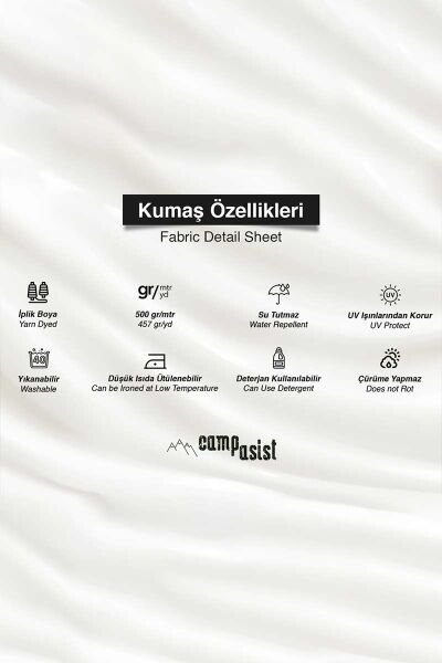 Campasist Yeni Model Fitilli Karavan Eteği - 5 MTR