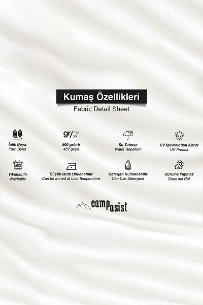Campasist Yeni Model Fitilli Karavan Eteği - 6 MTR