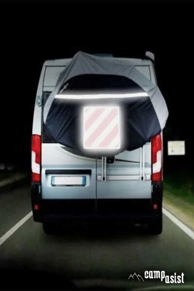 Campasist Bisiklet Kılıfı Reflektörlü