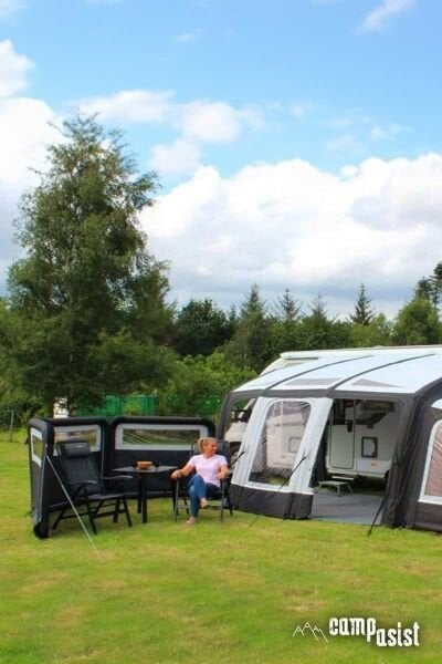 Campasist AirWind-840 Havalı Karavan Rüzgar Duvarı / Bariyer 840x140 3 Panel