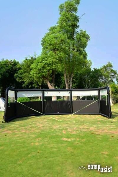 Campasist AirWind-840 Havalı Karavan Rüzgar Duvarı / Bariyer 840x140 3 Panel