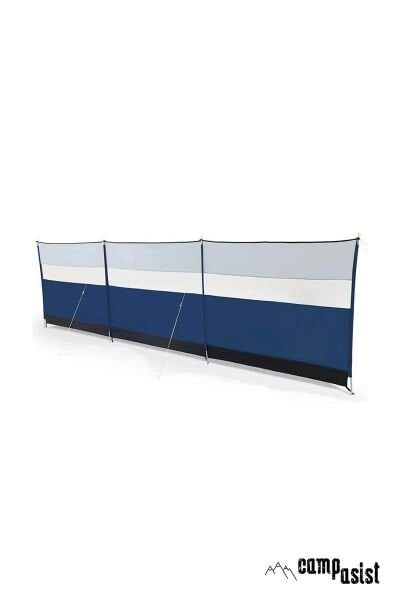 Campasist Wind 500 Metal Direkli Karavan Rüzgar Duvarı / Bariyer 500x140 3 Panel
