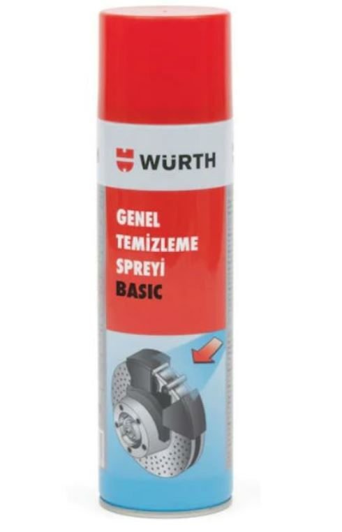 WÜRTH GENEL TEMİZLEME & BALATA SPREYİ BASIC 500ml