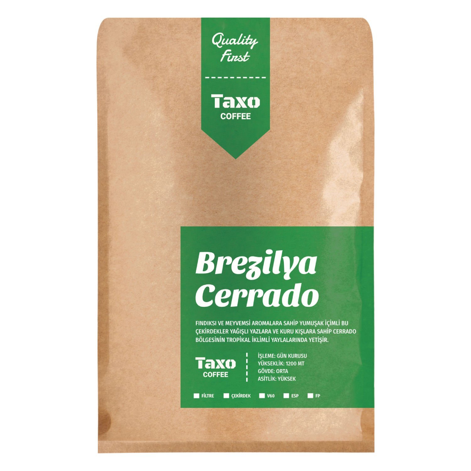 Brezilya Cerrado 1kg Filtre Kahve