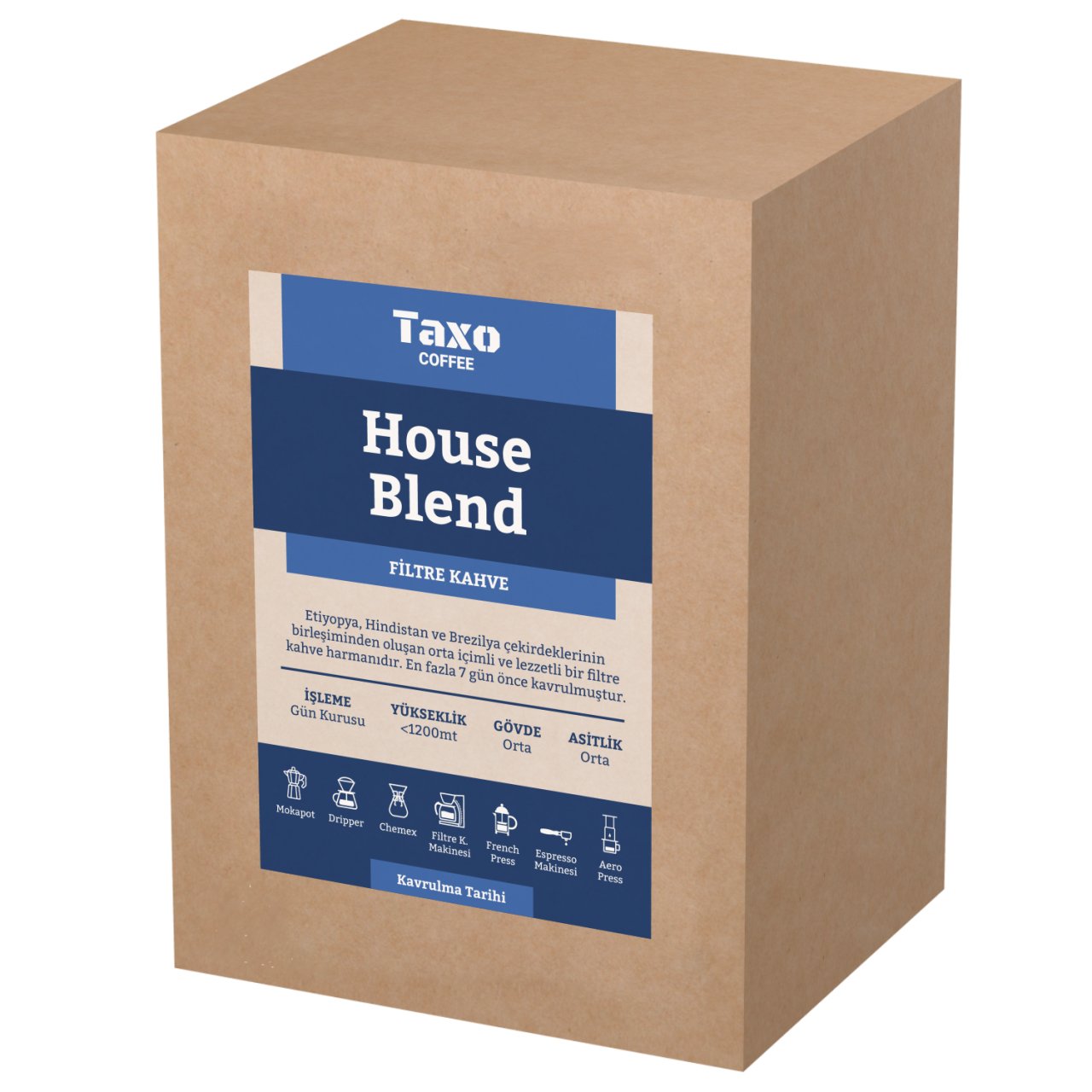 House Blend 5kg Filtre Kahve