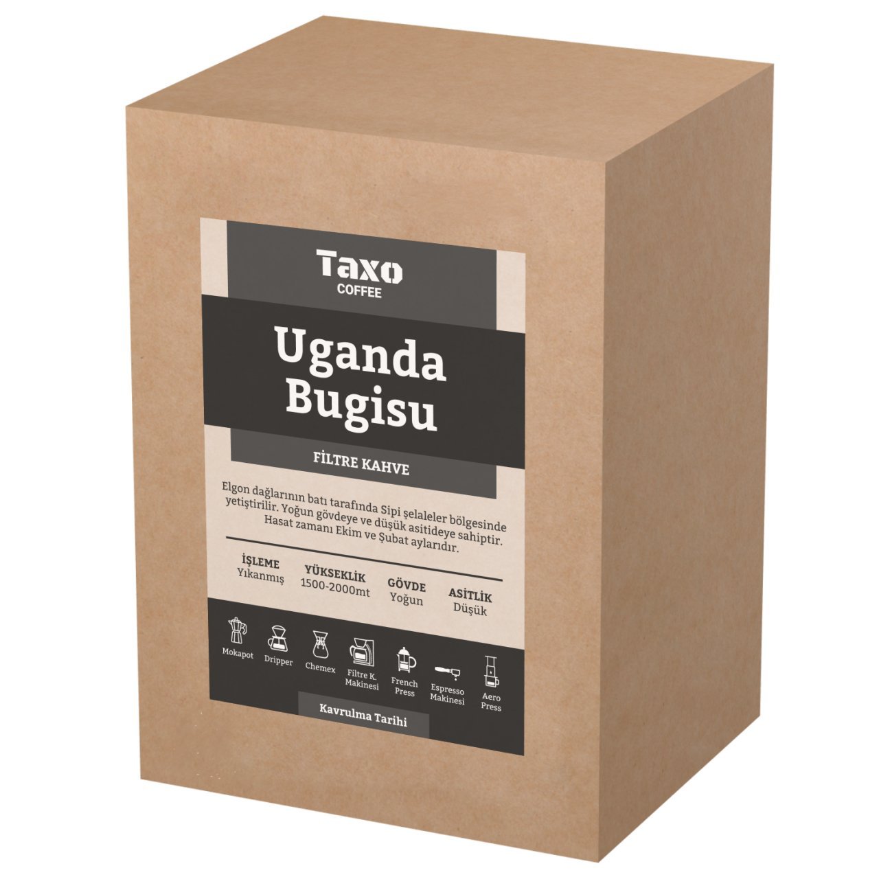 Uganda Bugisu 5kg Filtre Kahve