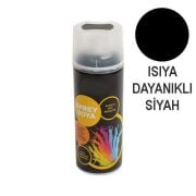 SPREY BOYA SİYAH ISIYA DAYANIKLI