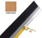 PLASTİK KAPI ALTI FIRÇASI AHŞAP