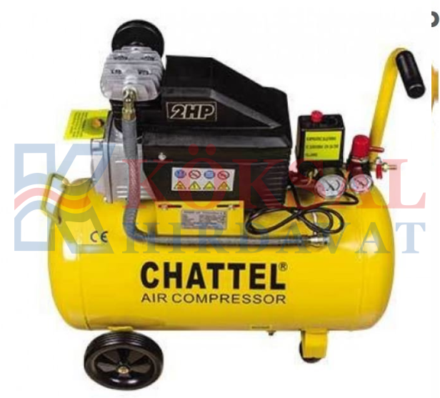 Chattel CHT-1225 Hava Kompresörü 24 litre