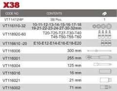 1/2'' LOKMA ANAHTAR TAKIMI - VT114124P