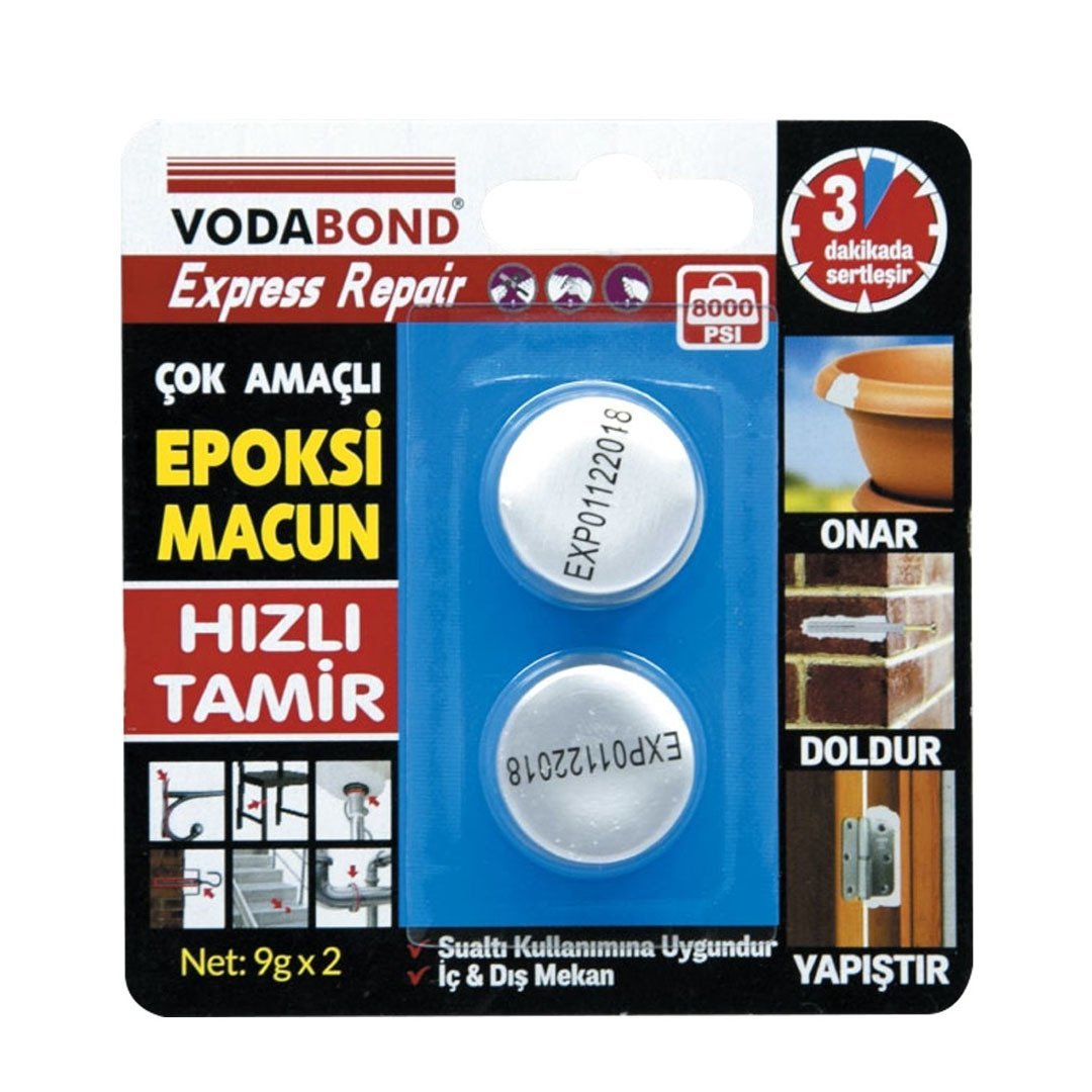 Vodabond Epoxy Macun 9 gr