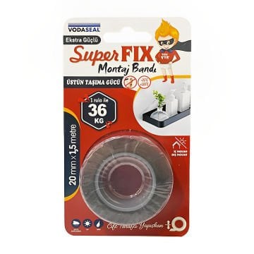 Vodaseal Süperfix Montaj Bandı 20mmx1.5mt