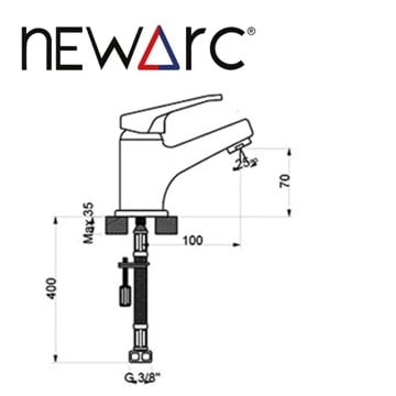 Newarc Energy Lavabo Bataryası