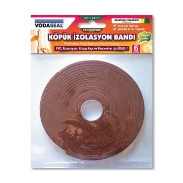 Vodaseal İzolasyon Köpük Bandı Kahve 15 mm x 6 m