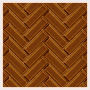 7×21 Cm Metro Caramel Patterned Ceramic Tile