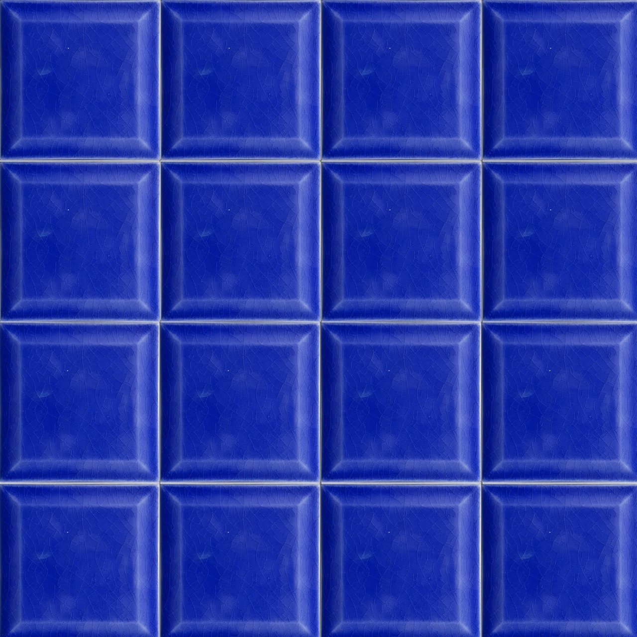 12.5×12.5 Cm Metro Cobalt Ceramic Tile