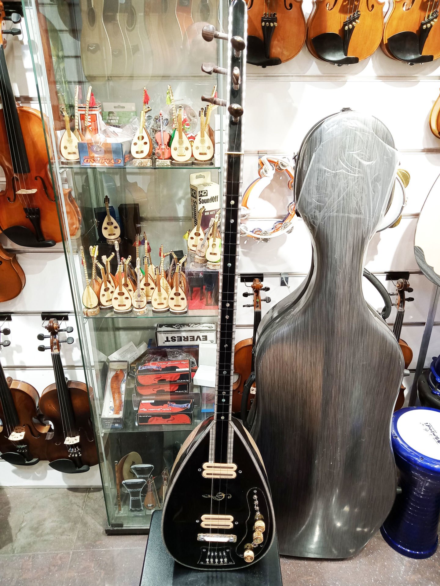 Long Neck Professional Electric Saz Baglama