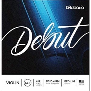 D'addario D310 4/4M Medium Tension Keman Teli