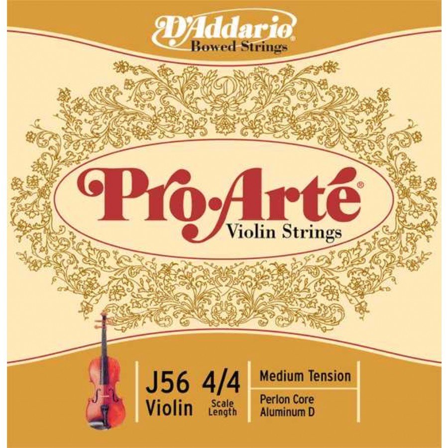 D'addario J56 4/4 Medium Tension Violin String