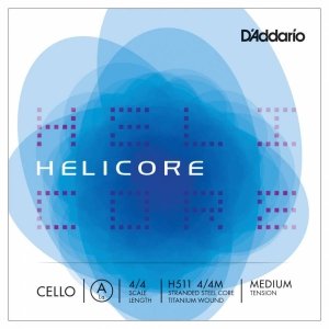 D'addario H511 4/4 Helicore A (La) Cello String
