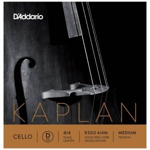 D'addario KS512 4/4 D (Re) Medium Tension Cello String
